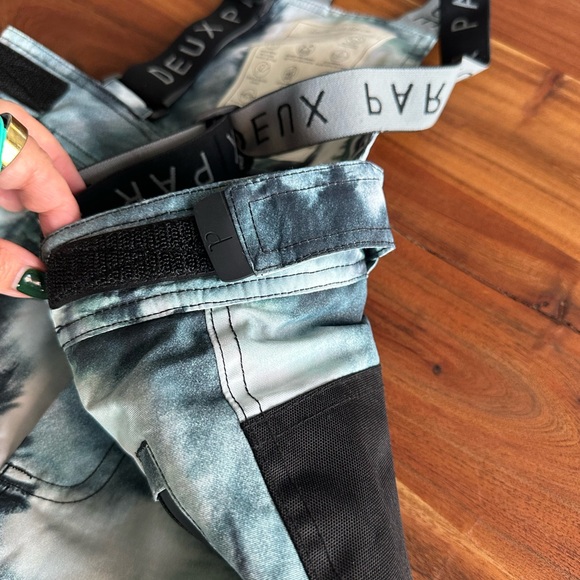 Deux par Deux Black and Gray Kids Overalls - Picture 11 of 11